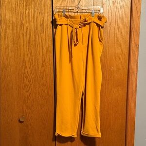 No Boundaries Mustard Yellow Pantsuit